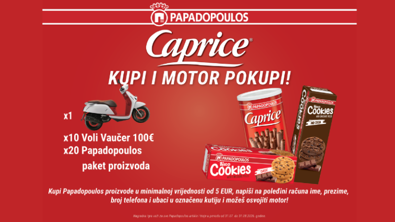 Nagradna igra PAPADOPOULOS