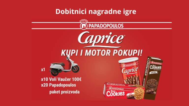 Dobiitnici nagradne igre Papadopoulos